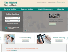 Tablet Screenshot of milfordnationalonline.com